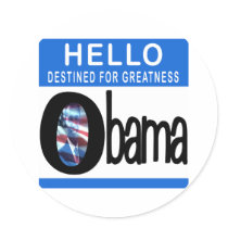 Hello Destined For Greatness stickers