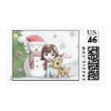 Hello Dollies: Happy Dollidays Postage postage