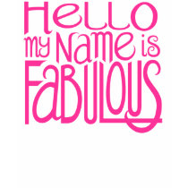 Hello Fabulous Dark T-shirt
