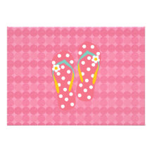 Hello Flip Flops Custom Invite