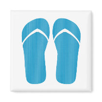 Hello Flip Flops magnets
