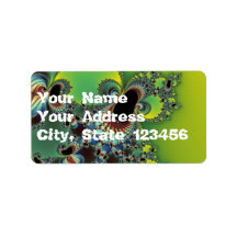 Hello - Fractal Address Label