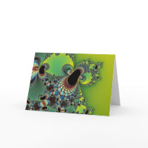 Hello - Fractal Greeting Cards