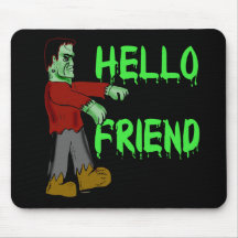 Hello Friend Creepy Frankenstein T shirts, Hoodies Mousepad