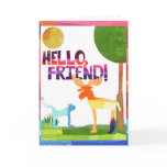 Hello, Friend! with message Cards