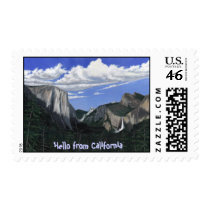 Hello from California Postage and Greeting Card stamps