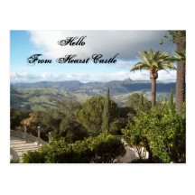 Hello From Hearst Castle Postcards