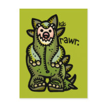 hello from jurassic park. postcards