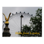 Hello from London Post Card