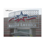 Hello from... Mall of America Post Cards
