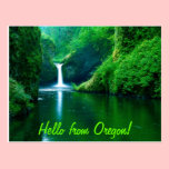 Hello from Oregon postcards