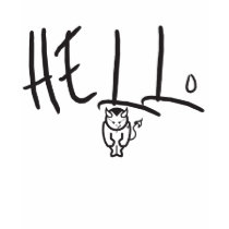 HELLo Girl T-Shirt by MOC2designs HELLo Girl T-Shirt