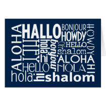 Hello Greeting cards