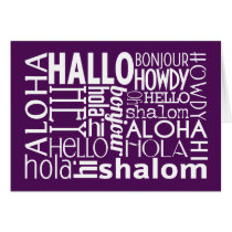 Hello Greeting cards