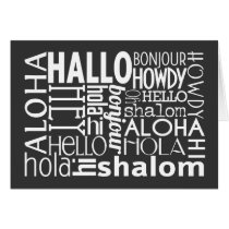 Hello Greeting cards