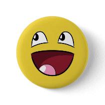 hello happy face pins