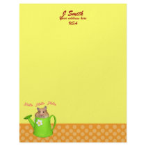 Hello hello hamster letterhead by JellyRollDesigns Hello hello hamster letterhead