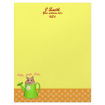 Hello hello hamster letterhead template
