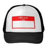 HELLO I am [ _______ ] trucker hat