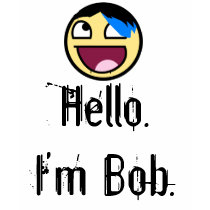 "Hello.I'm Bob" fitted tee t-shirts by bobettelovesbob "Hello.I'm Bob" fitted tee t-shirts
