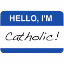 Hello, I'm Catholic Polo Shirt by rundlefish Hello, I'm Catholic Polo Shirt