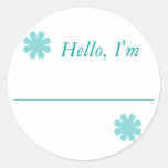 "Hello, I'm....." Sticker