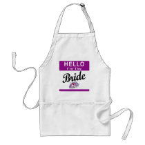Hello I'm The Bride Aprons
