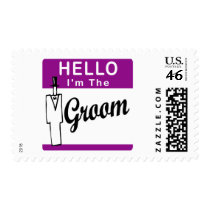 Hello I'm The Groom Stamps