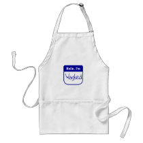 Hello, I'm wasted apron by tagtees Hello, I'm wasted apron