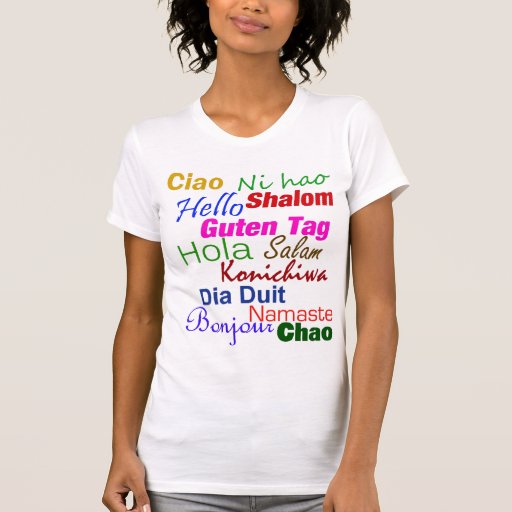 t shirt in other languages