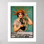 Hello Liberty Speaking Billions Needed NOW Poster