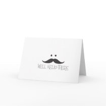 Hello Mustache Card