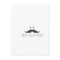 Hello Mustache Postcards