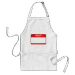 Hello My Name Is... Apron