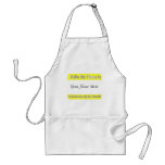 Hello My Name Is... aprons