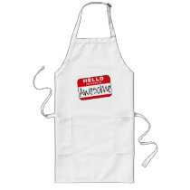 Hello, My Name is Awesome Apron