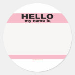 Hello my name is BLANK PINK copy Stickers