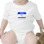 Hello, My Name is ... (blue) Bodysuit