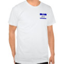 Hello My Name Is Brian (Blue) t-shirts