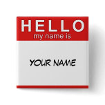 Hello My Name is Button