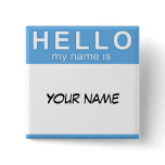 Hello My Name is Button
