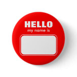 Hello My Name Is Pin
