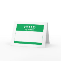 Hello, My Name is Cards