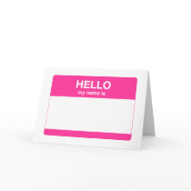 Hello, My Name is Card