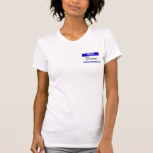 Hello My Name Is Desirae (Blue) Shirt