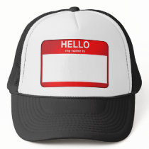 Hello My Name Is... Mesh Hat