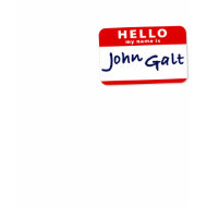 Hello My Name is John Galt shirt