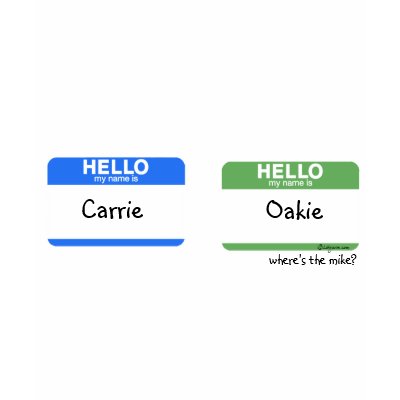 Hello My Name is...Kareoke Gag T shirts by zooogle