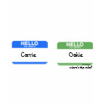 lillyarts, hello my name is, t shirts, funny t