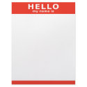 hello my name is... letterhead by asyrum hello my name is... letterhead